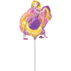 A Шар (11"/28 см) Мини-фигура, Рапунцель, 1 шт.
